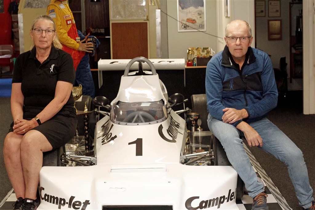 Sussi og Carsten Andersen - VW og Retro Museum - Ulfborg.
(Foto: Holstebro Pressen)